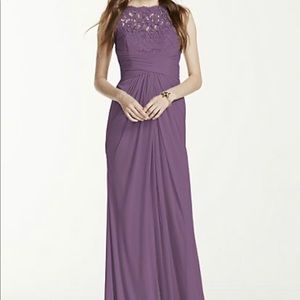 David’s Bridal bridesmaid dress style#F15749